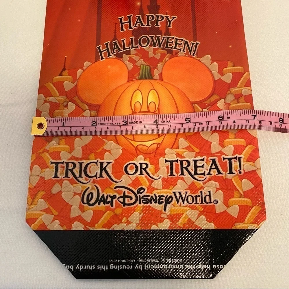 Walt Disney World Mickey's Halloween Party Small Trick Or Treat Bags Set of 4
